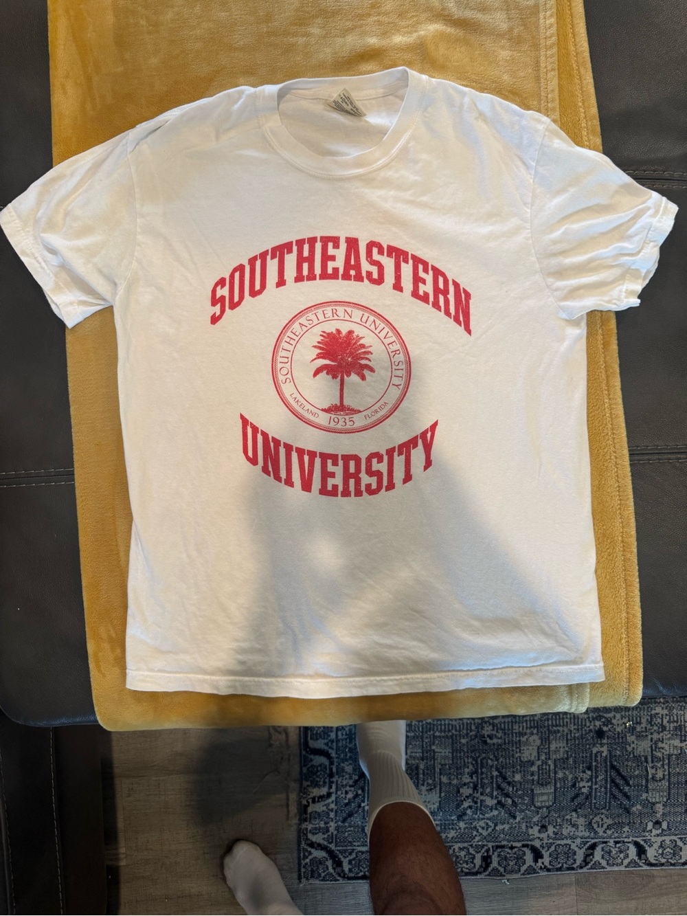 Comfort Colors White Crewneck Tee with Tag